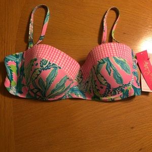 Lilly Pulitzer Mandevilla baby bathing suit top